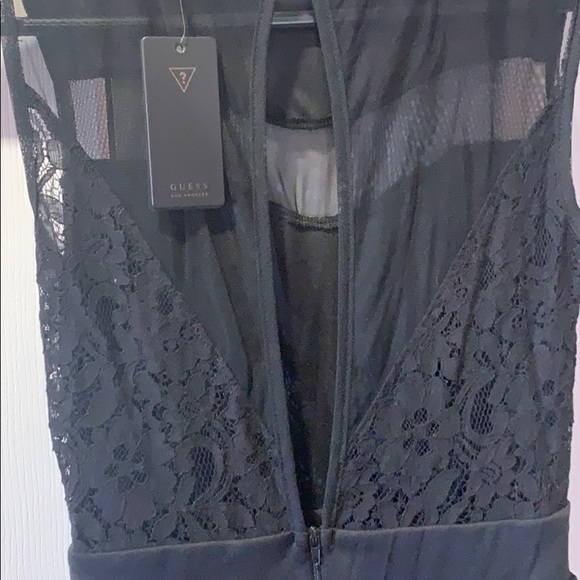 GUESS Brand new Romper with sheer lace overlay - Picture 6 of 6